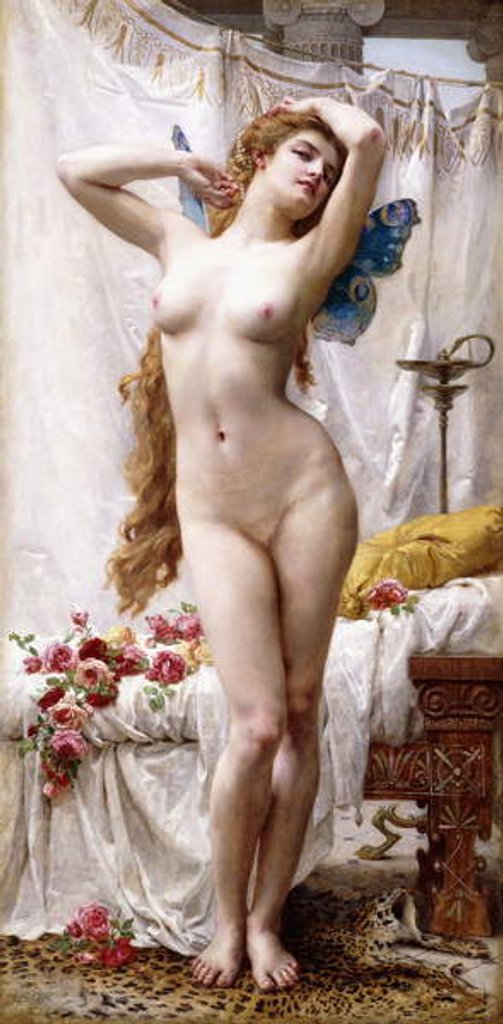 Detail of The Awakening of Psyche, by Guillaume Seignac