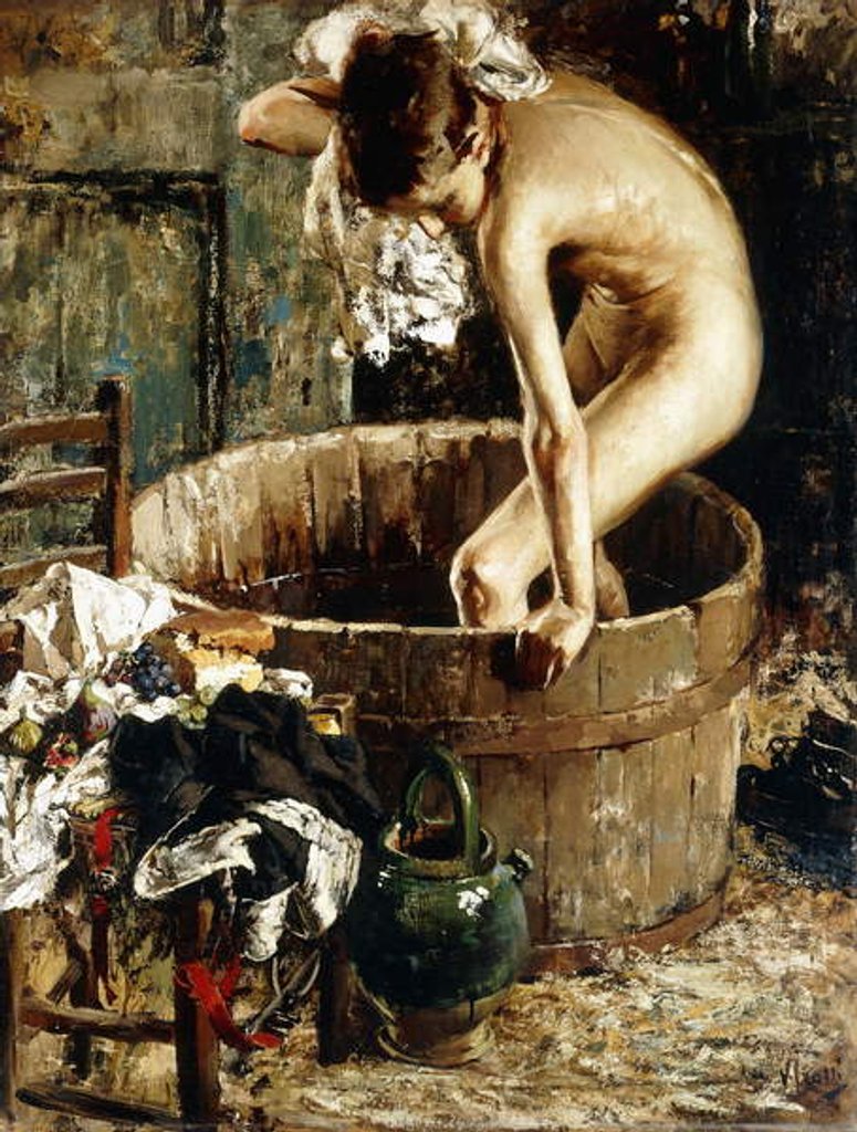 Detail of Bathing by Vicenzo Irolli