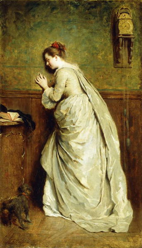 Detail of A Conversation Overheard by Charles Joshua Chaplin