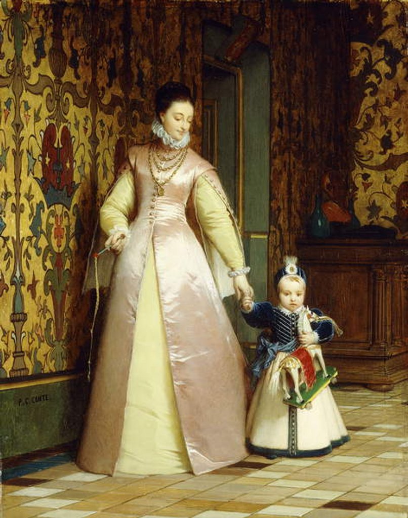 Detail of The Little Prince by Pierre Charles Comte