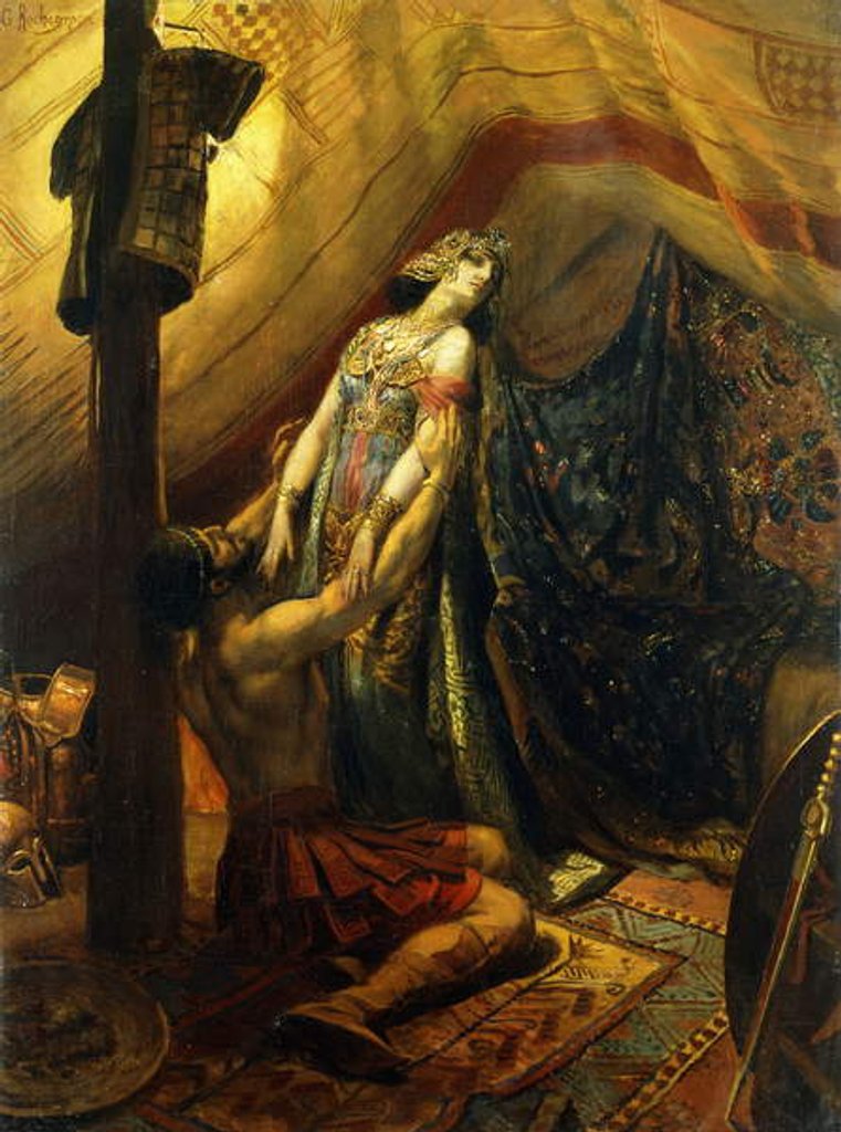 Detail of Salome by Georges Marie Rochegrosse