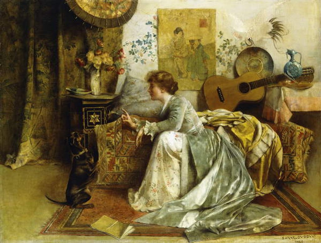 Detail of Teaching the Dog a New Set of Tricks by Bertelan Karlovsky