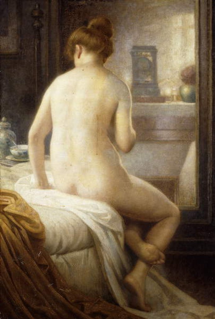 Detail of The Bather by Antony Troncet
