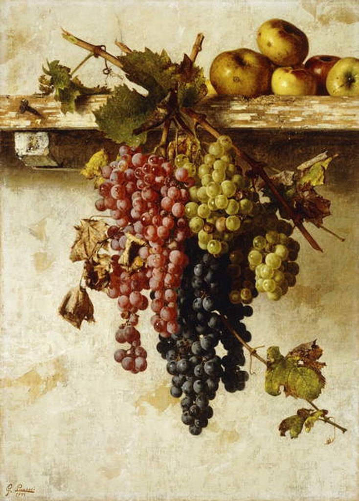 Detail of Autumnal Still Life, 1899 by Giorgio Lucchesi
