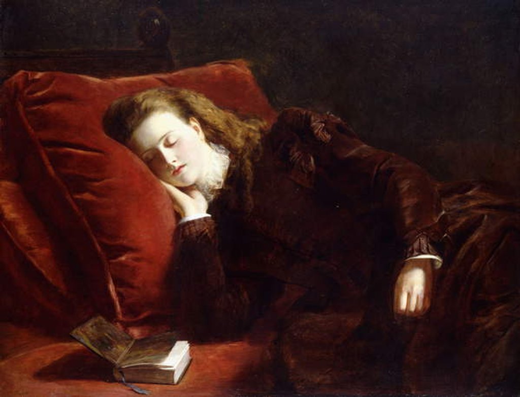 Detail of Sleep, 1873 by William Powell Frith