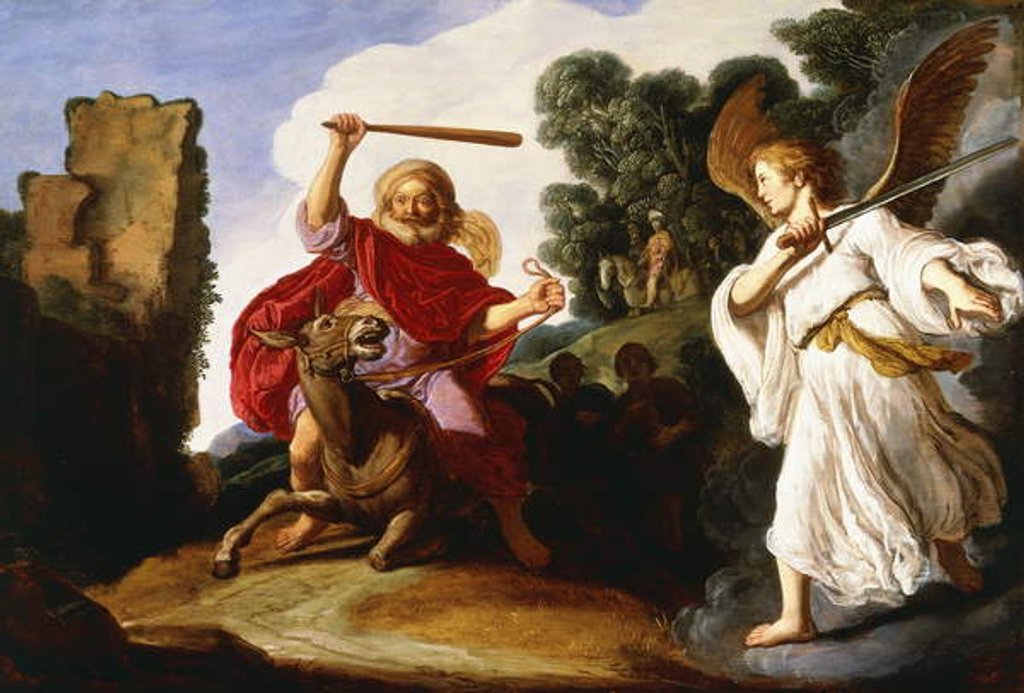 Detail of Balaam and the Ass, 1622 by Pieter Lastman