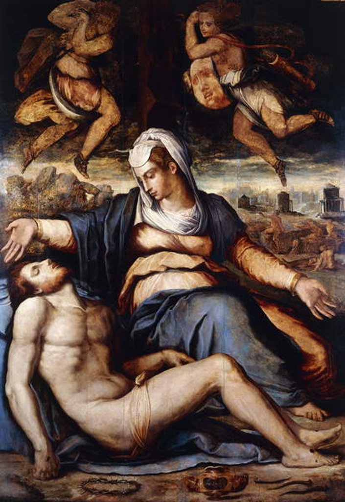 Detail of The Pieta, c.1542 by Giorgio Vasari