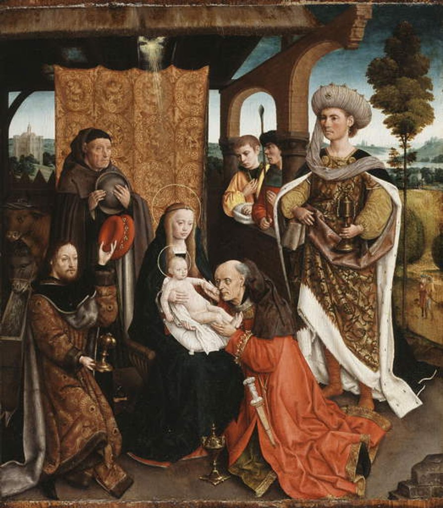 Detail of The Adoration of the Magi by Netherlandish School