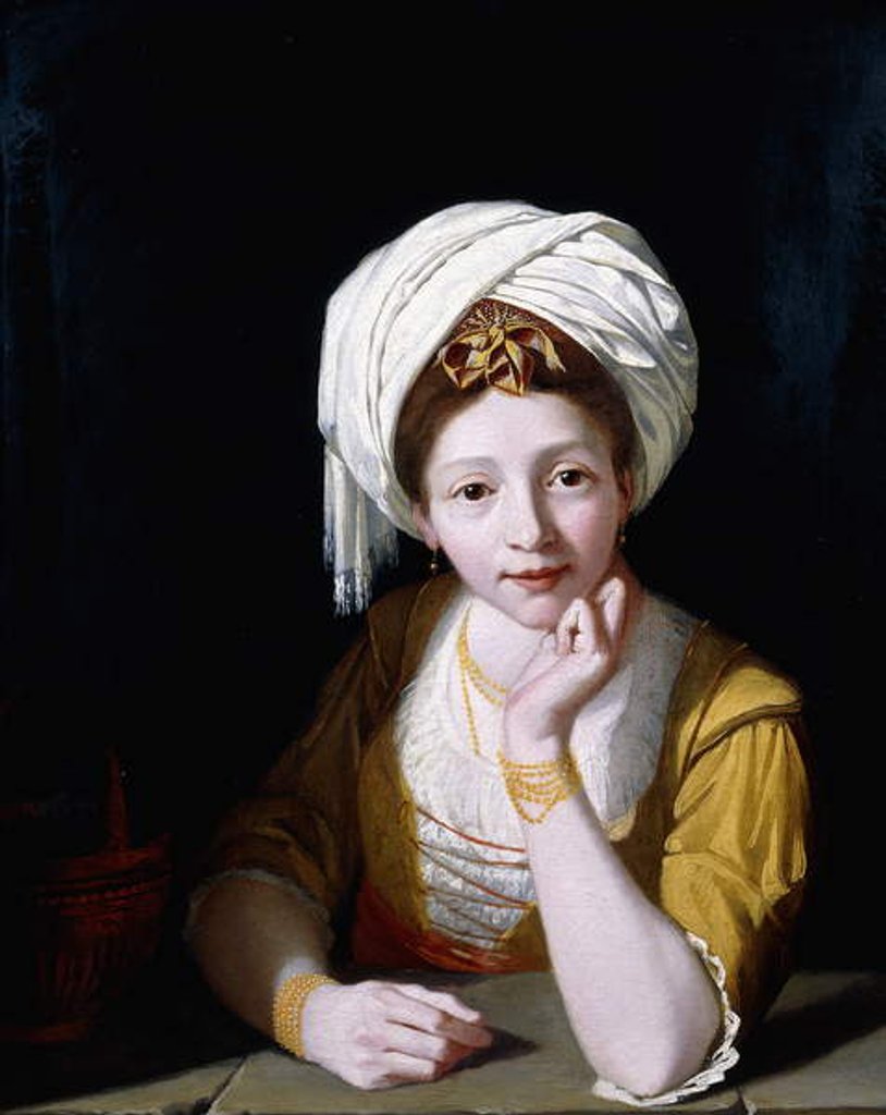 Detail of Portrait of a Lady as the Cumaean Sibyl, 1778-1789 by Robert Home