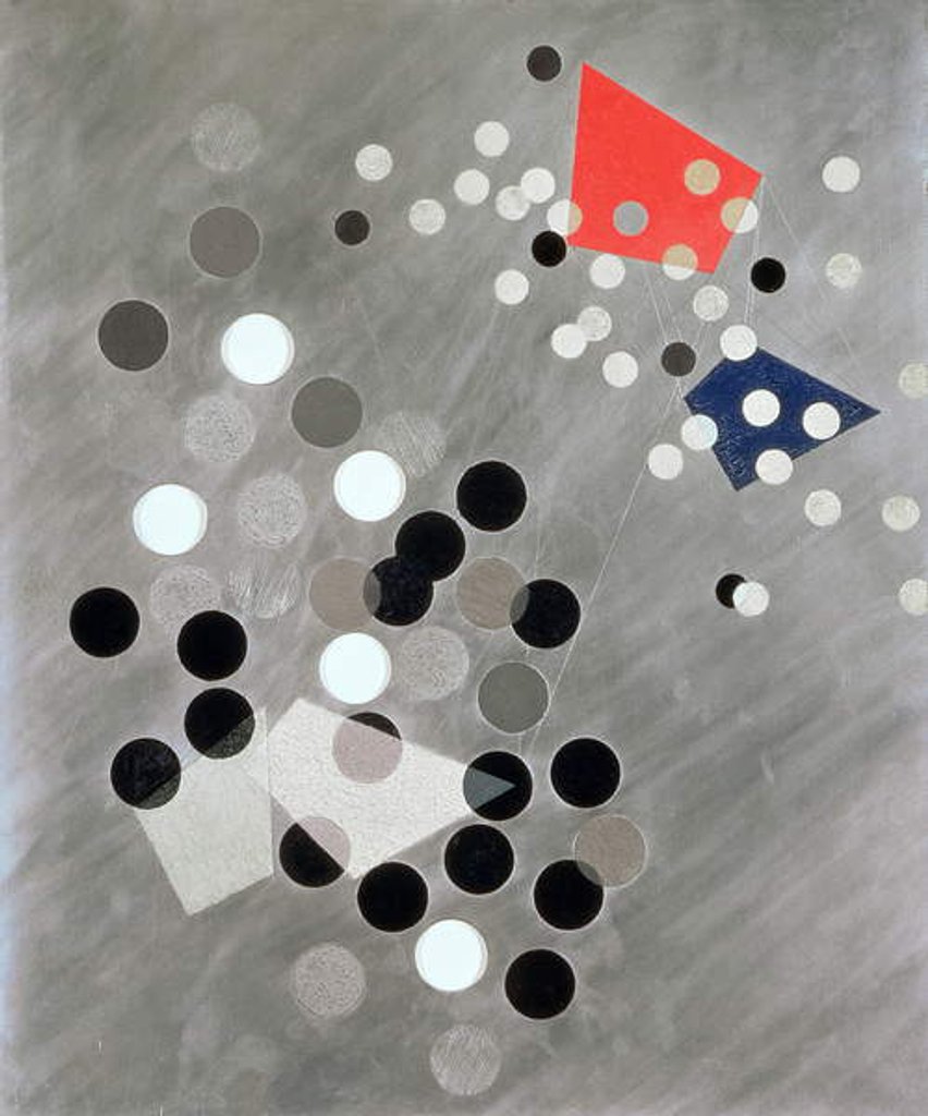 Detail of Construction 'Al 6', 1933-34 by Laszlo Moholy-Nagy