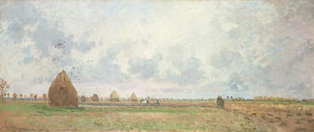 Detail of Four Seasons, Autumn, 1872 by Camille Pissarro