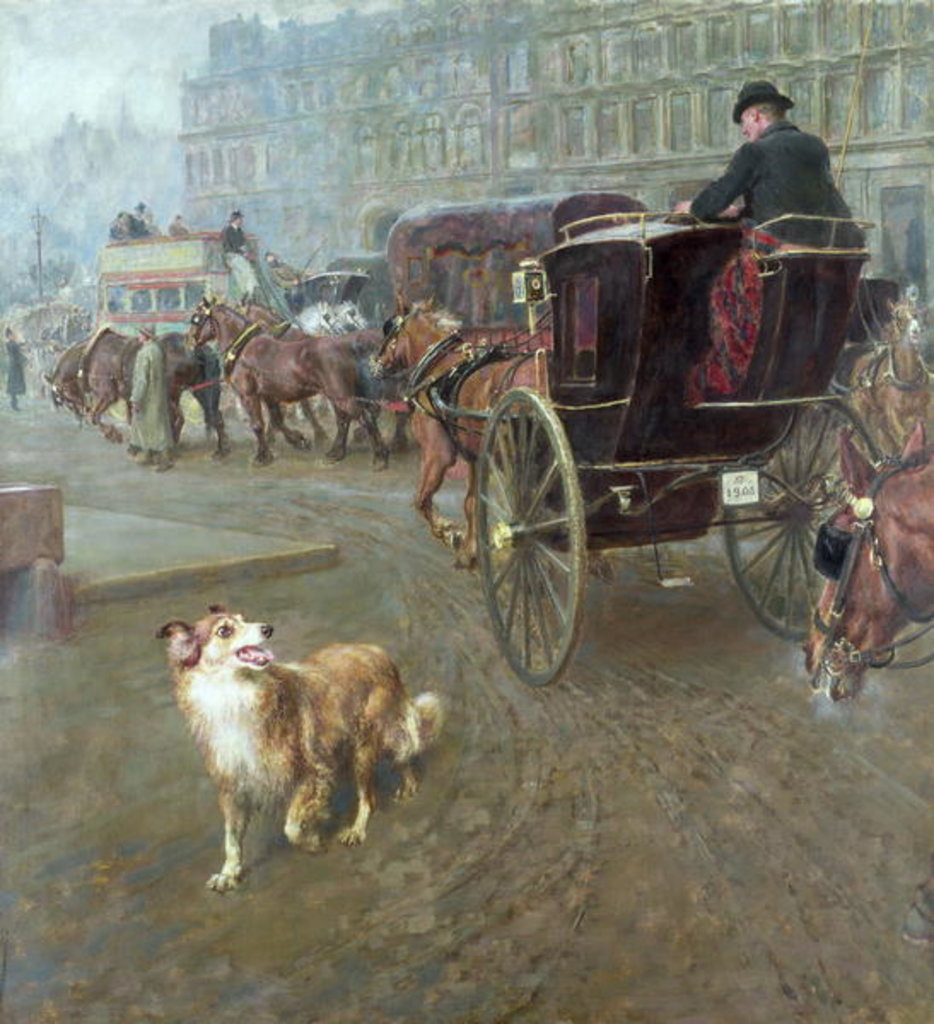 Detail of Lost or Strayed, 1905 by Briton Riviere