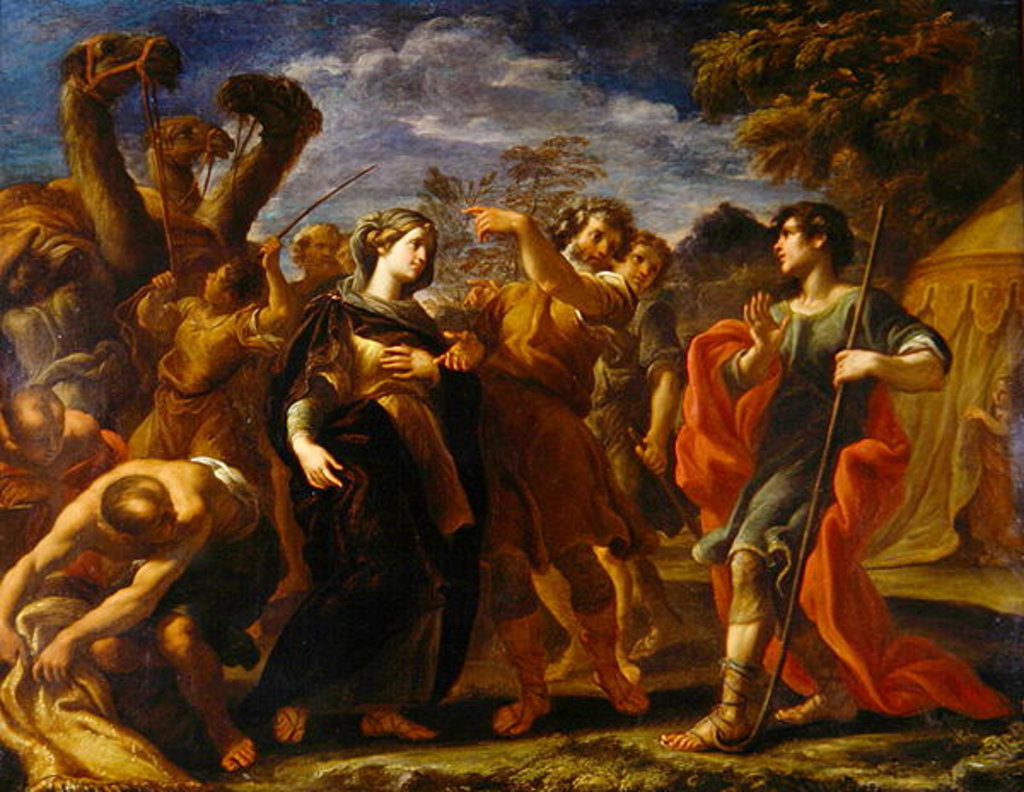 Detail of Rachel at the Well by Ricci