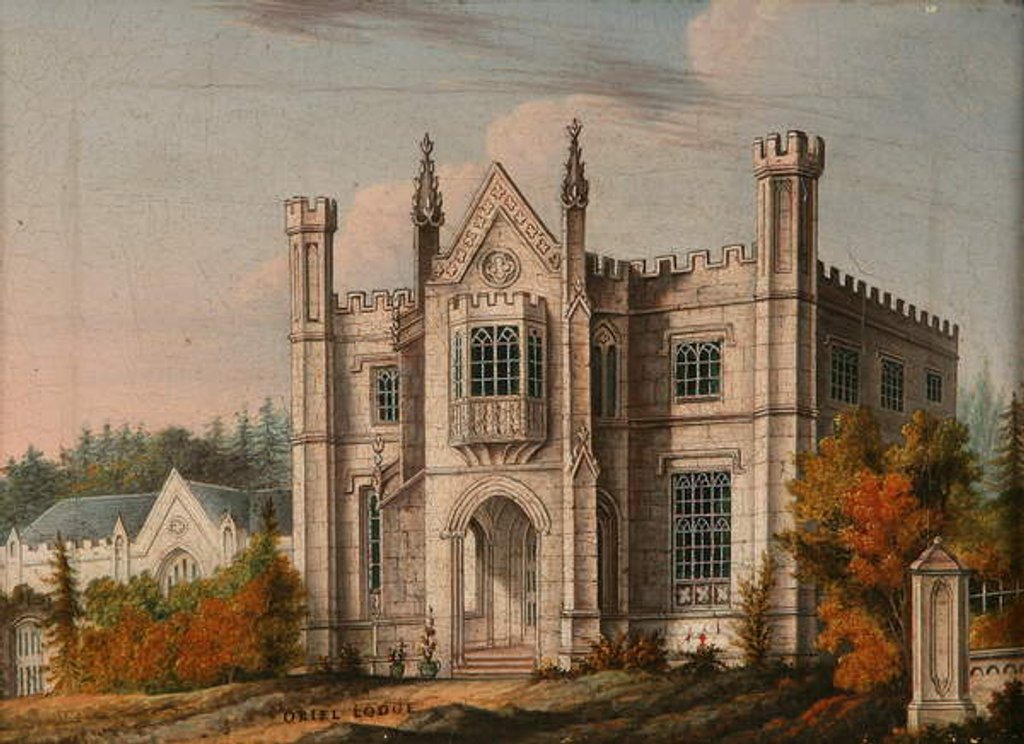 Detail of Oriel Lodge, 1823-35 by School Chinese