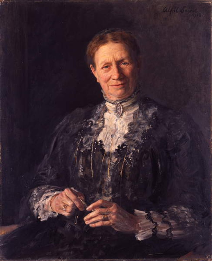 Detail of Mrs. Wilson, 1913 by Alford Usher Soord