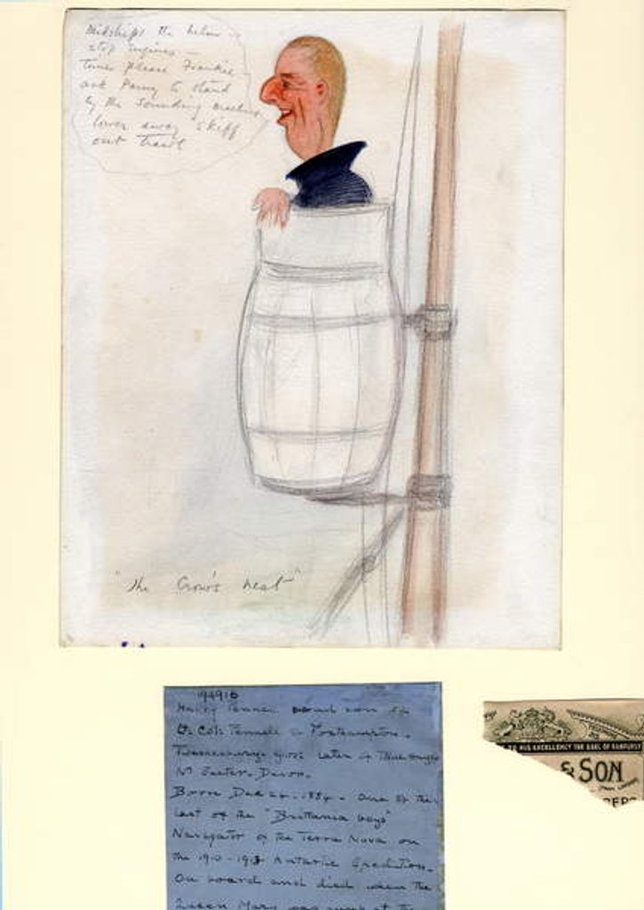 Detail of Henry Pennell, 1910-12 by Edward Adrian Wilson