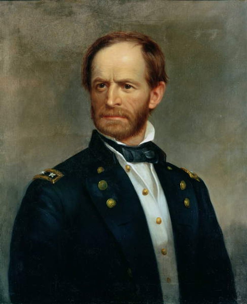 Detail of William Tecumseh Sherman by American School