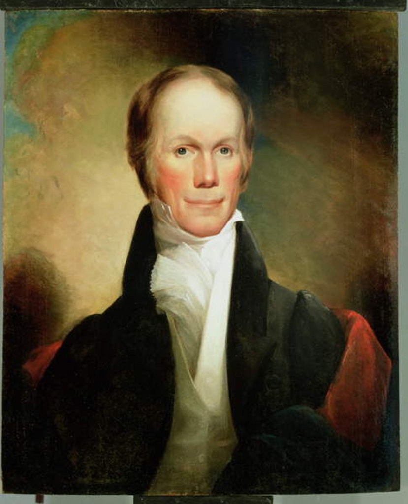 Detail of Henry Clay c.1824 by Matthew H. Jouett