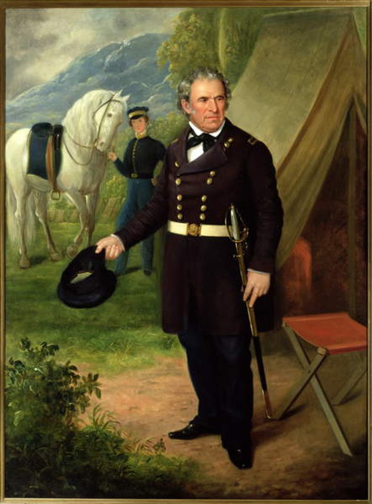 Detail of Zachary Taylor by William G. Jr. Brown