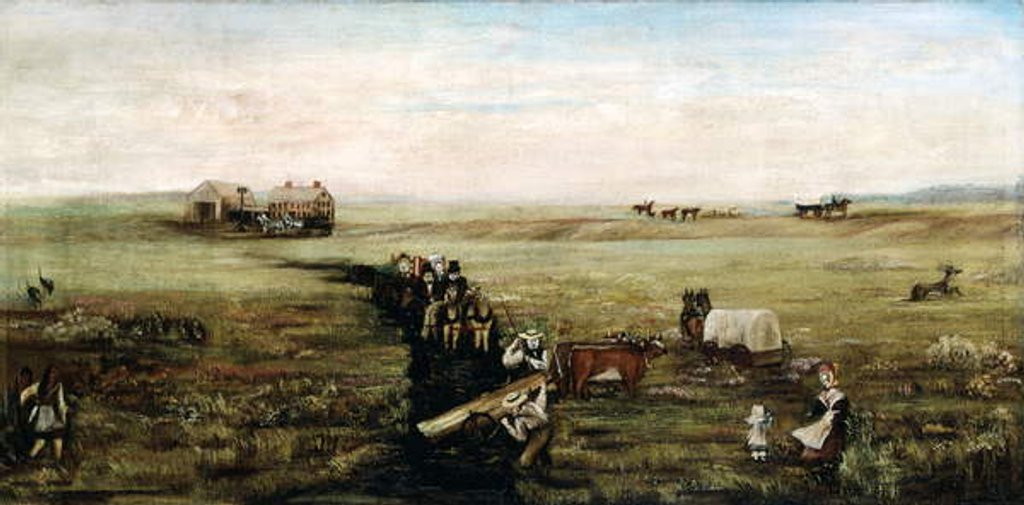 Detail of Pioneer Perseverance by Mary J. Wood