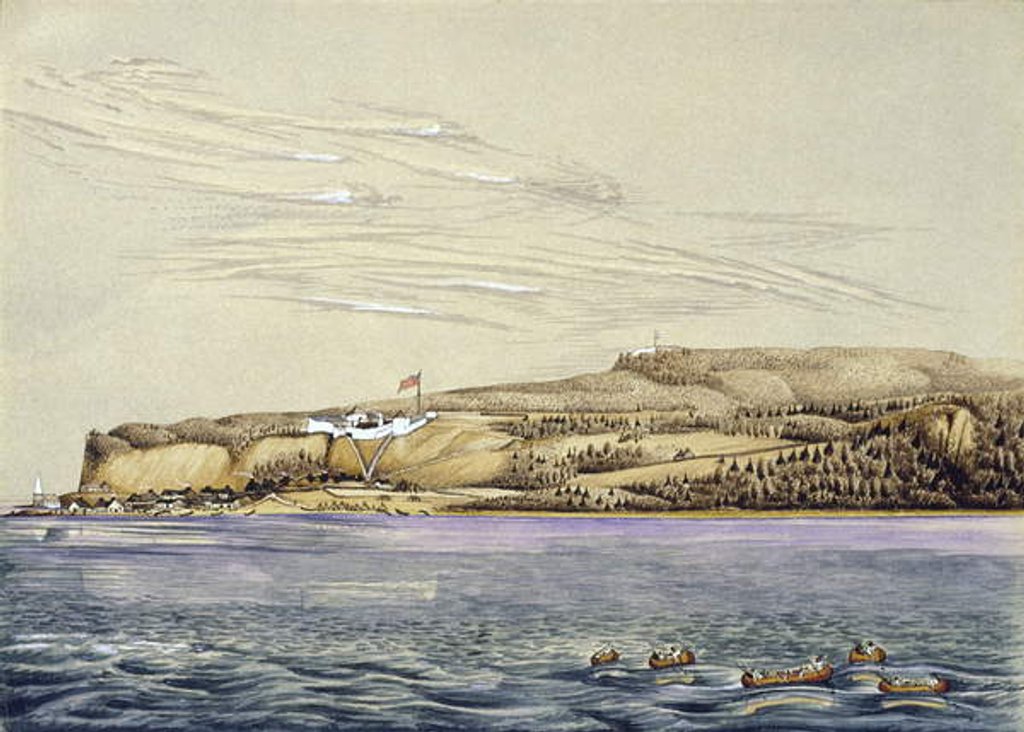 Detail of Landscape by Henry Francis Ainslie