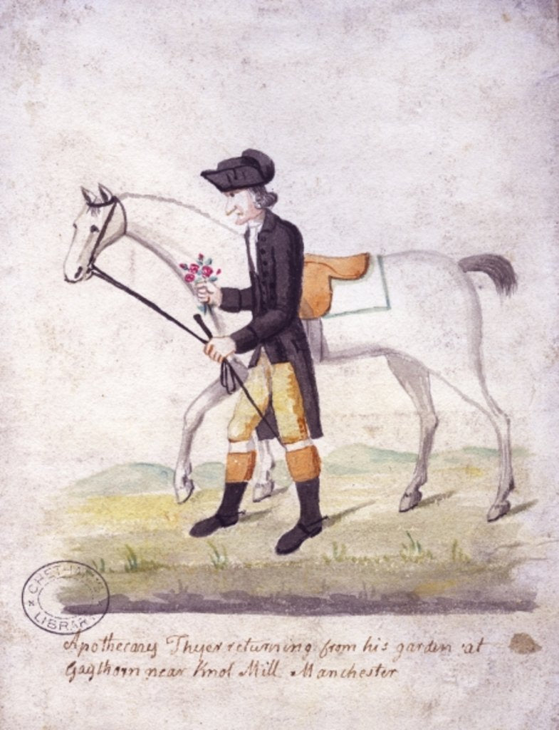 Detail of Apothecary Thyer by Thomas Barritt