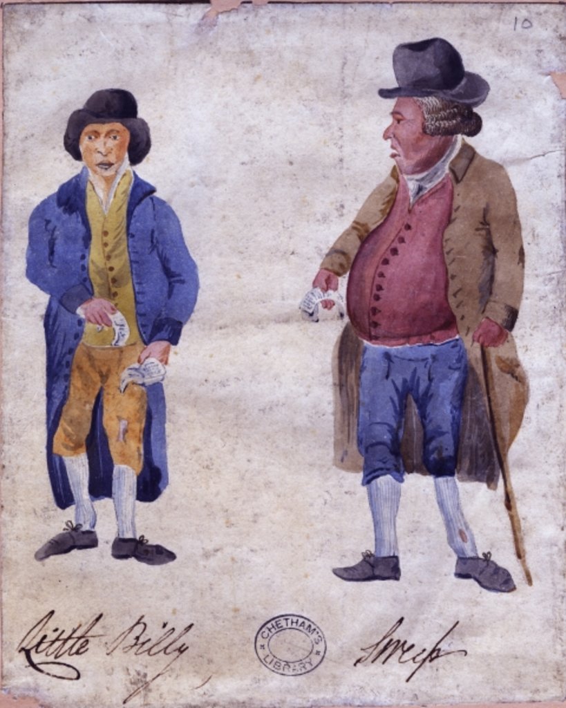 Detail of Little Billy and Sweep, early 19th century by English School