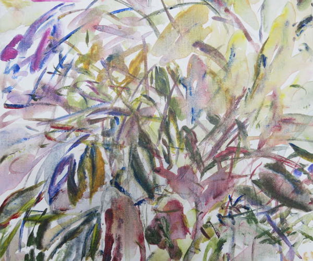 Detail of Leaves I, 2011 by Claudia Hutchins-Puechavy