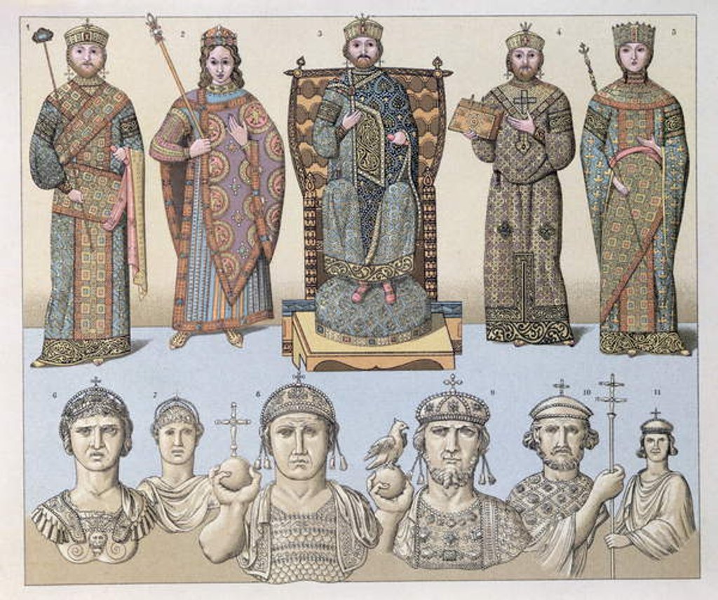 Detail of Greeks of Constantinople by German School