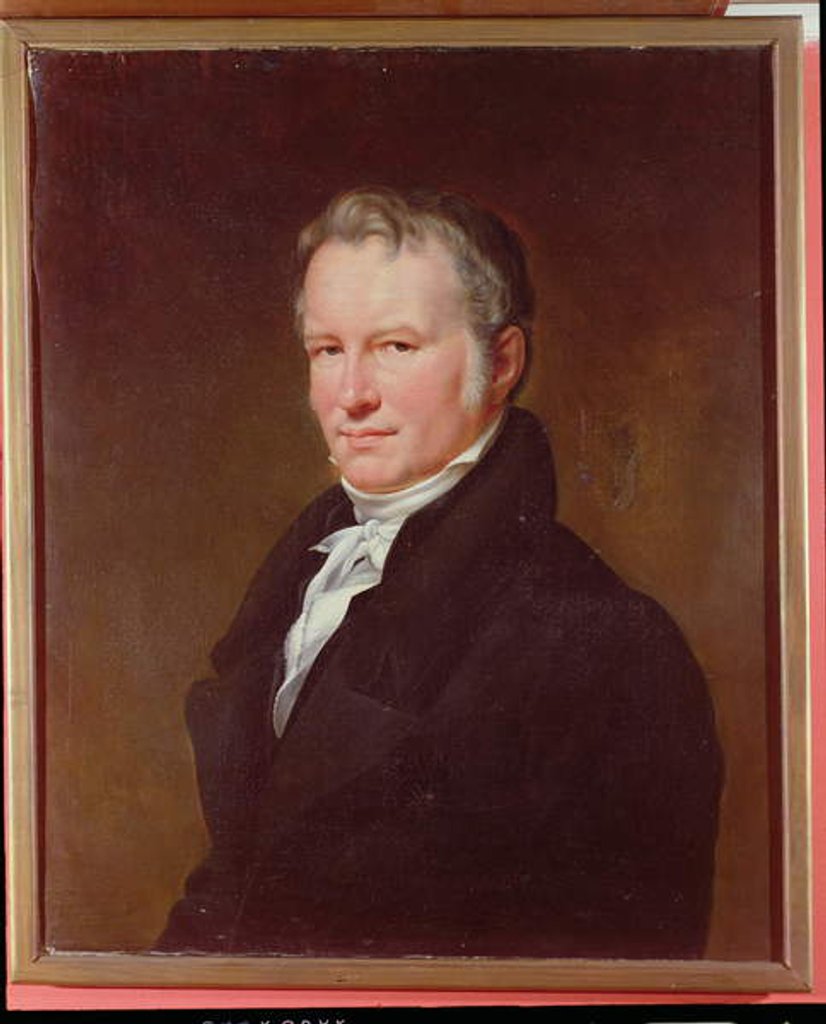 Detail of Baron Alexander von Humboldt c.1835 by Henri Lehmann