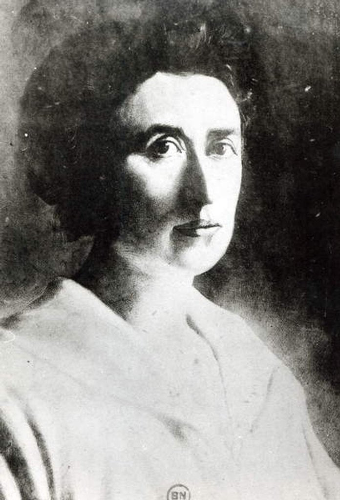Detail of Rosa Luxemburg by German Photographer