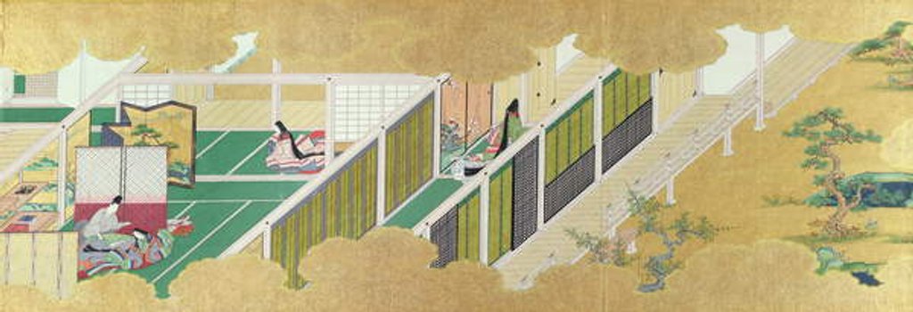Detail of Japanese interior by School Japanese