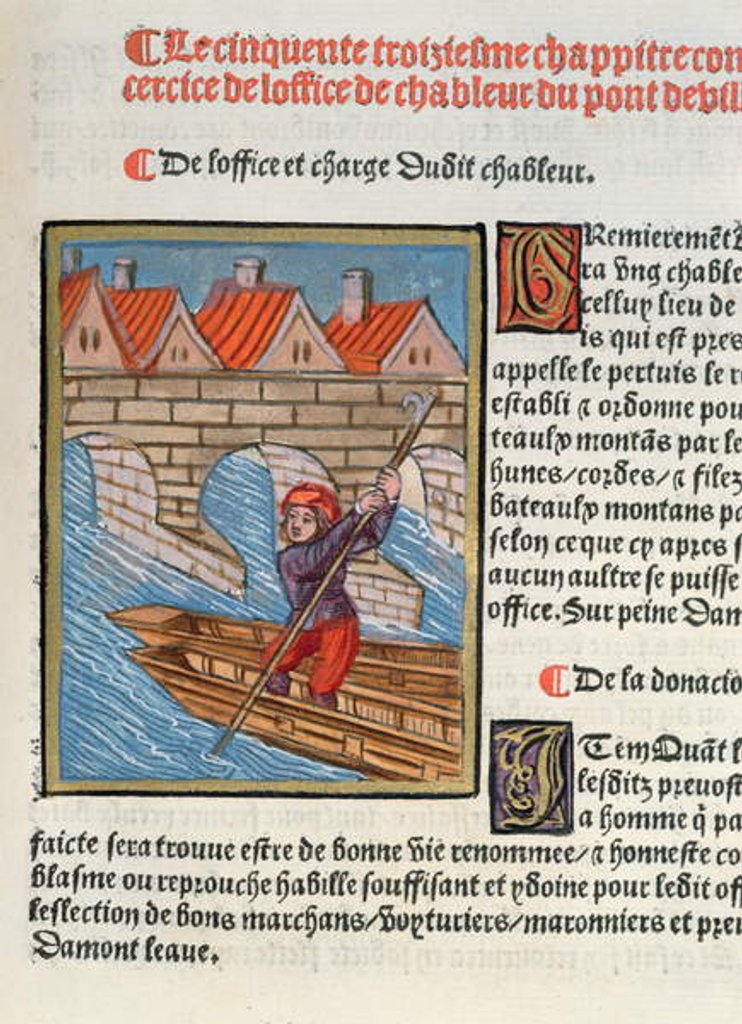 Detail of The 'Chableur' by Antoine Verard