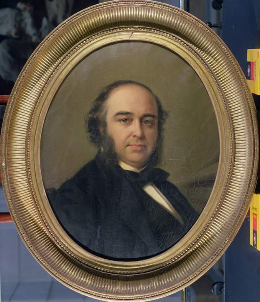 Detail of Paul Broca c.1855 by French School
