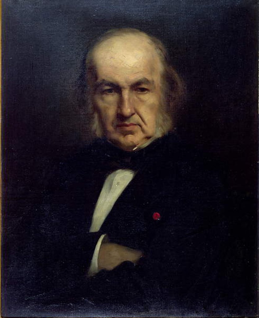 Detail of Claude Bernard c.1870 by Charles Auguste Mengin