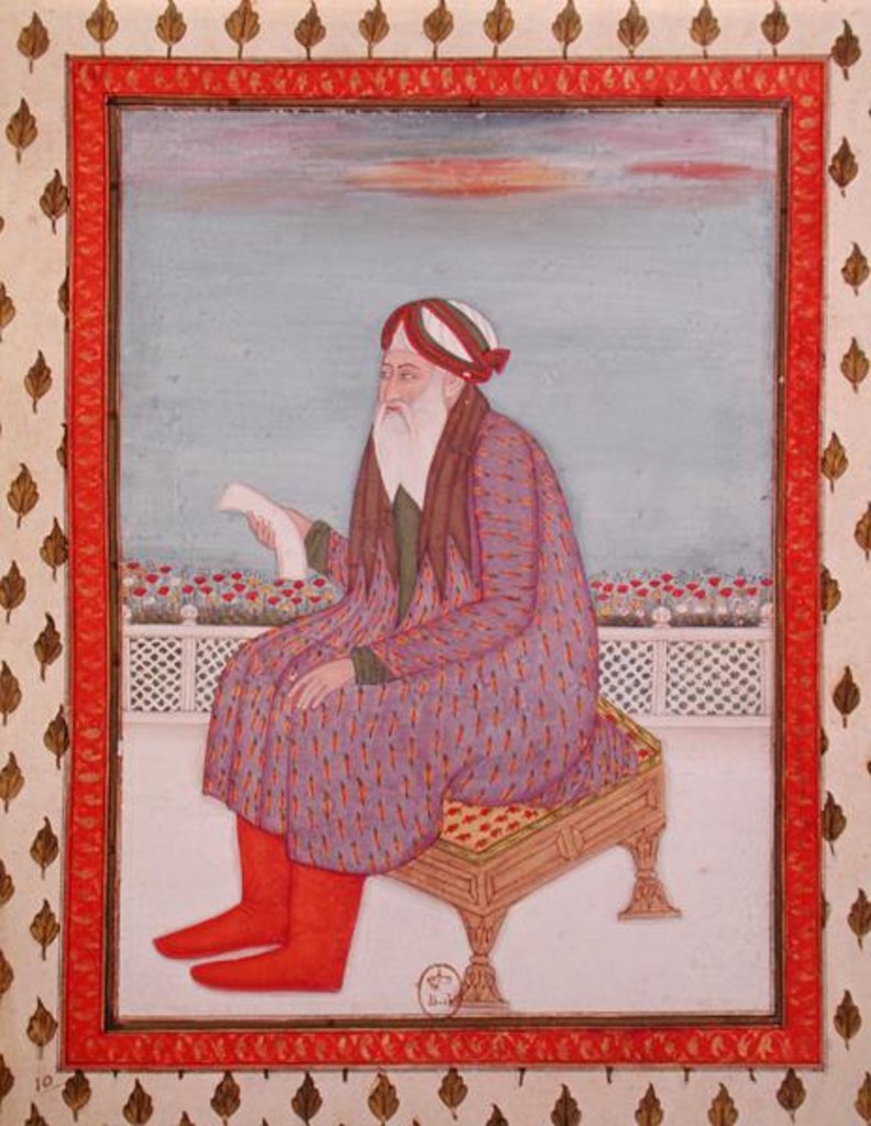 Detail of An Arab Doctor of Theology by Persian School