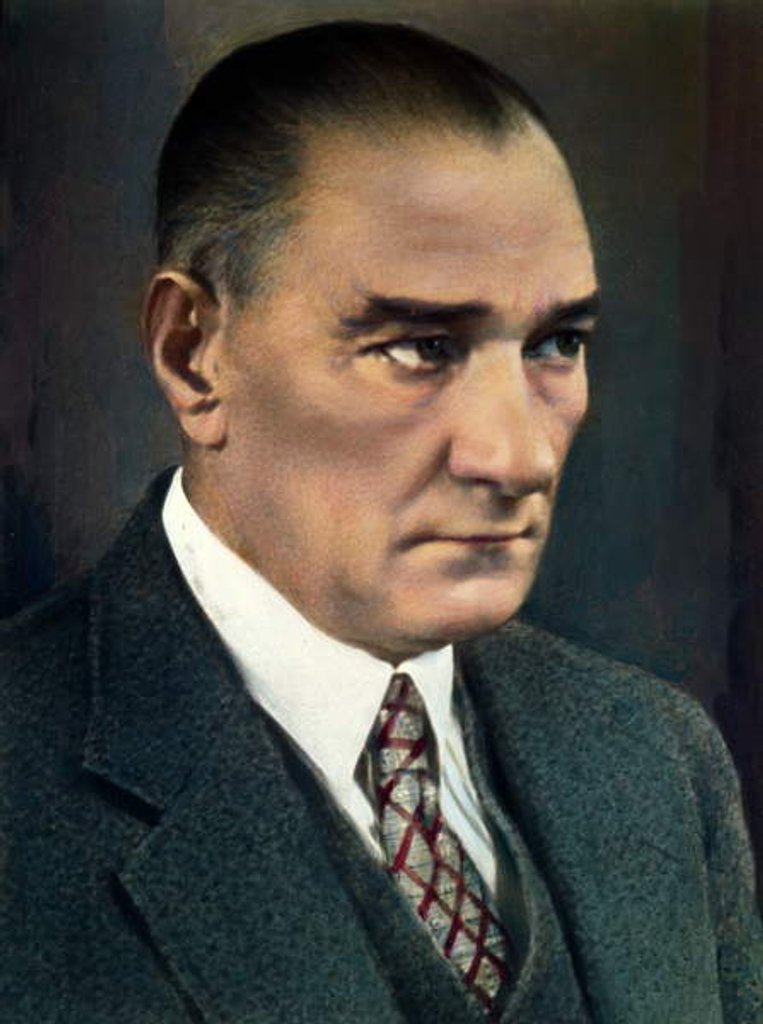 Detail of Kemal Ataturk c.1925-30 by French School