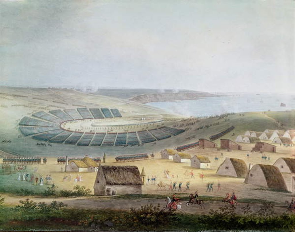 Detail of The Camp at Boulogne in July 1804, 1809 by French School