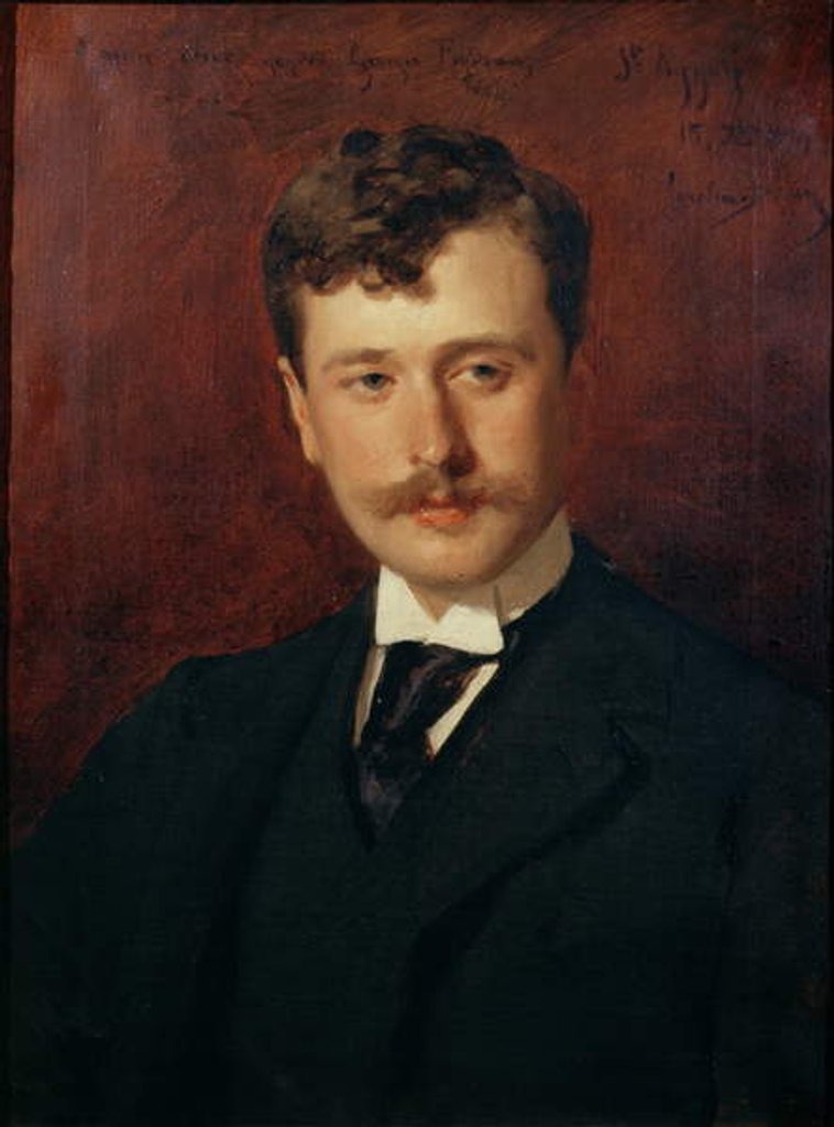 Detail of Portrait of Georges Feydeau by Charles Emile Auguste Carolus-Duran