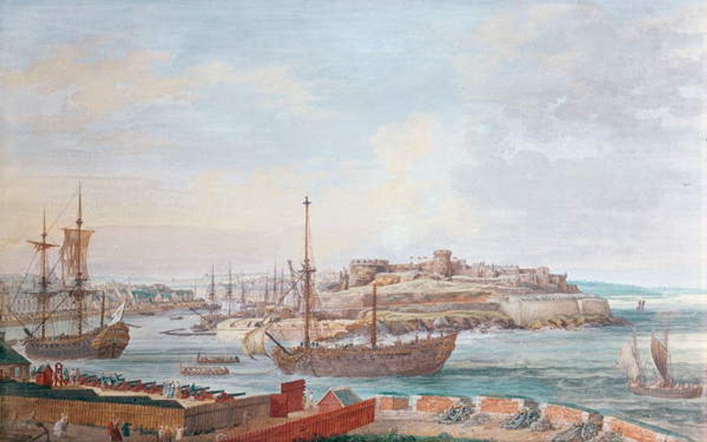 Detail of Brest, c.1780 by Louis Nicolas van Blarenberghe