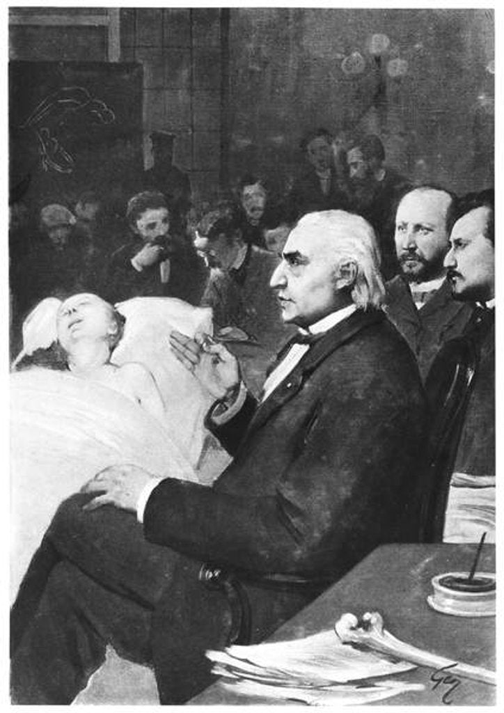 Detail of A Clinical Lesson with Doctor Jean Martin Charcot at the Salpetriere by French School
