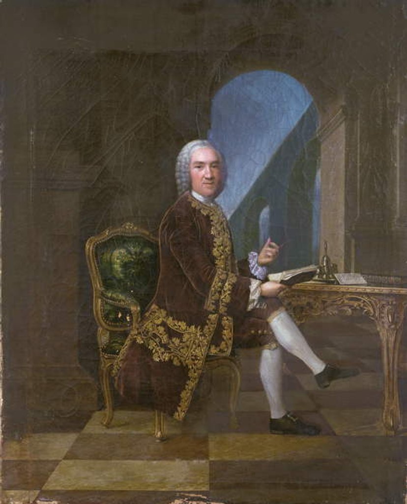 Detail of Theodore de Chavigny by French School