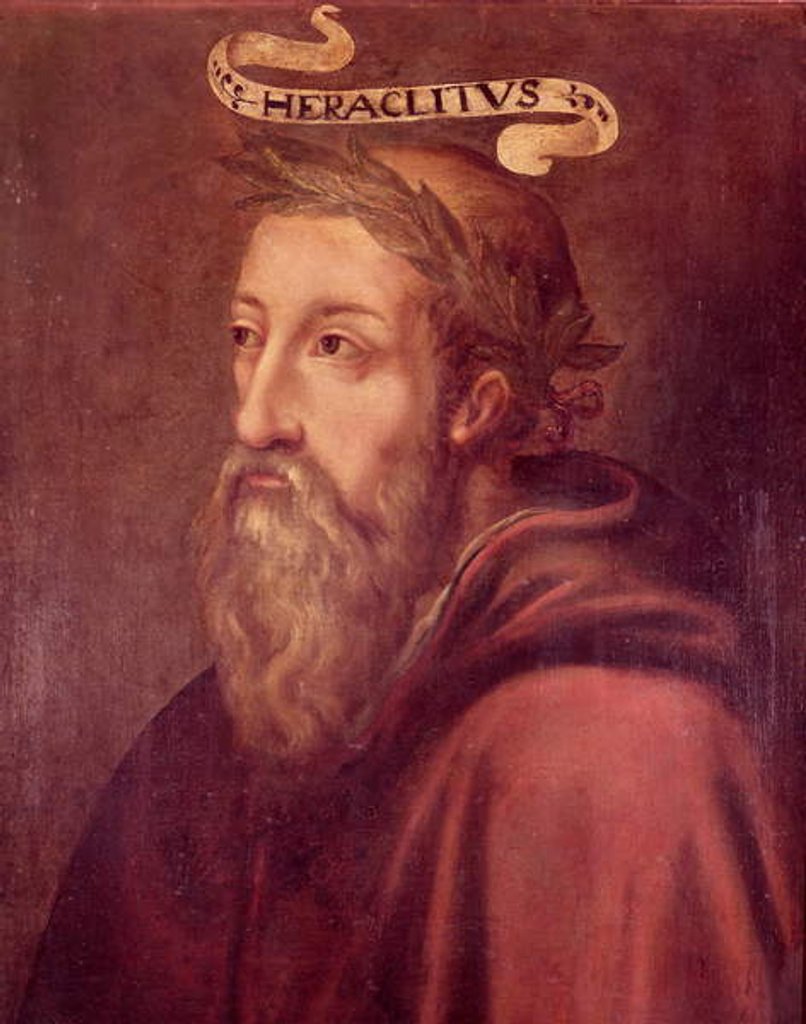 Detail of Heraclitus of Ephesus by French School