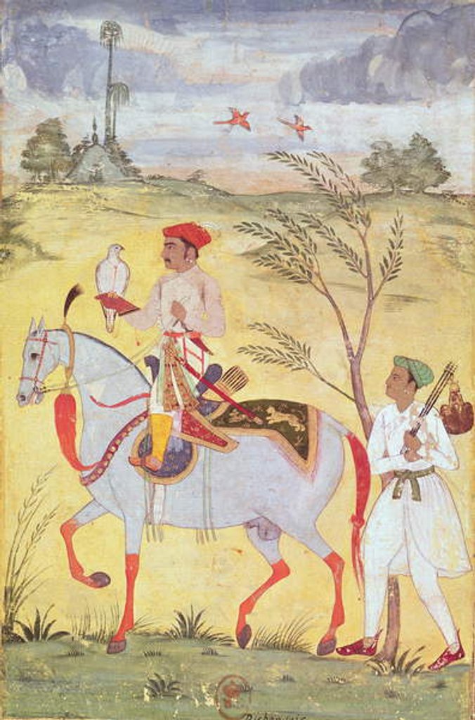 Detail of Emperor Jahangir by Indian School