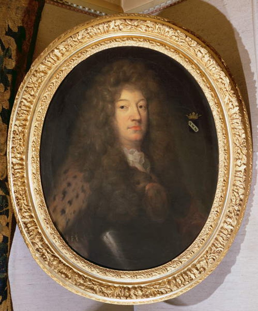 Detail of Louis d'Oger, Marquis de Cavoye by French School