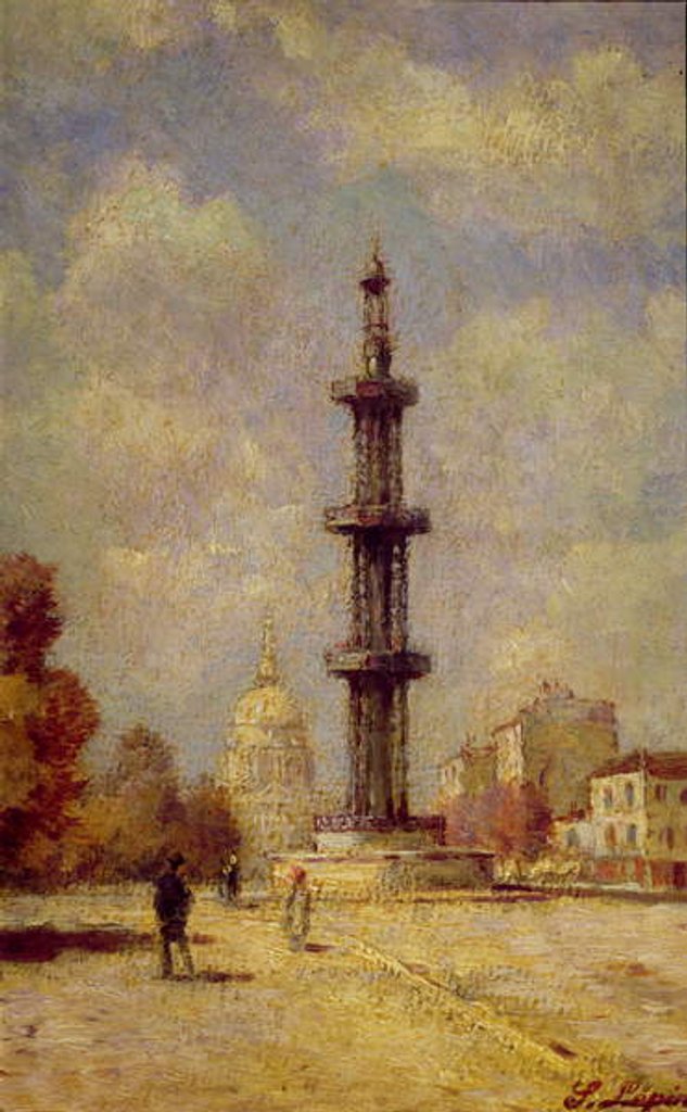 Detail of The Puits de Grenelle by Stanislas Victor Edouard Lepine