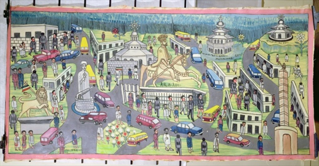 Detail of Addis Ababa by Ethiopian Ethiopian