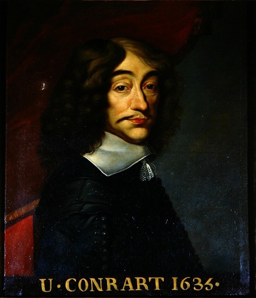 Detail of Valentin Conrart, 1635 by French School