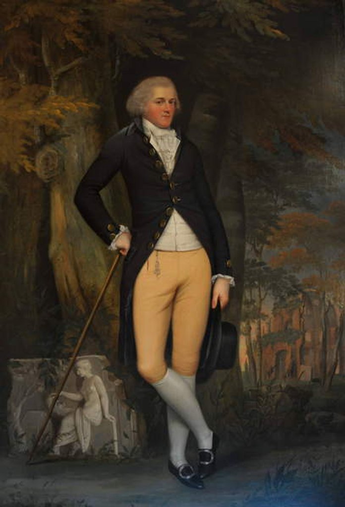 Detail of Edward Austen Knight at the time of his Grand Tour by English School