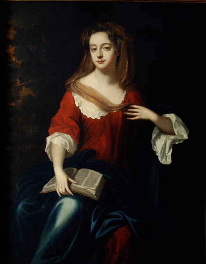 Detail of Frances Countess of Scarborough by William Wissing or Wissmig